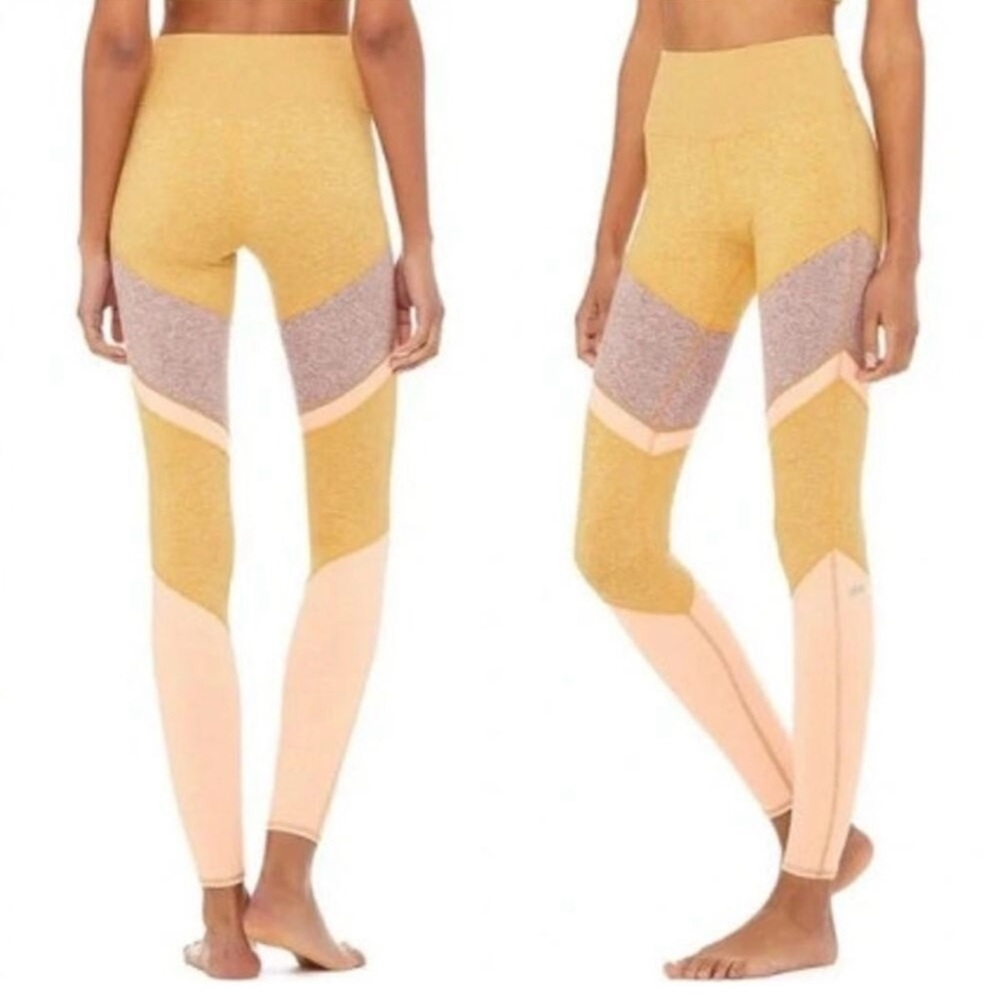 Alo Yoga | High Waist Alosoft Sheila Legging in Tuscan Sun